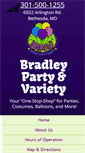 Mobile Screenshot of partyandvariety.com